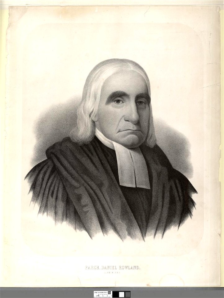 Portrait of Parch. Daniel Rowland, Llangeitho (4674723)