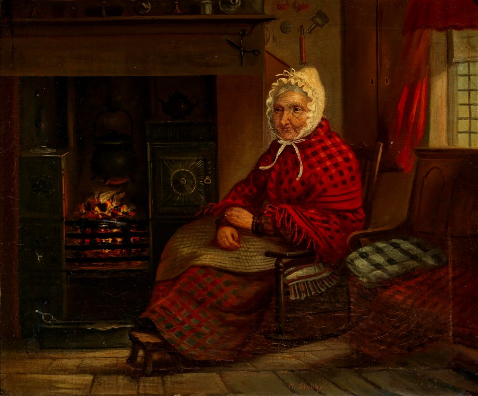 Portrait of Mary Stubbs 1855
