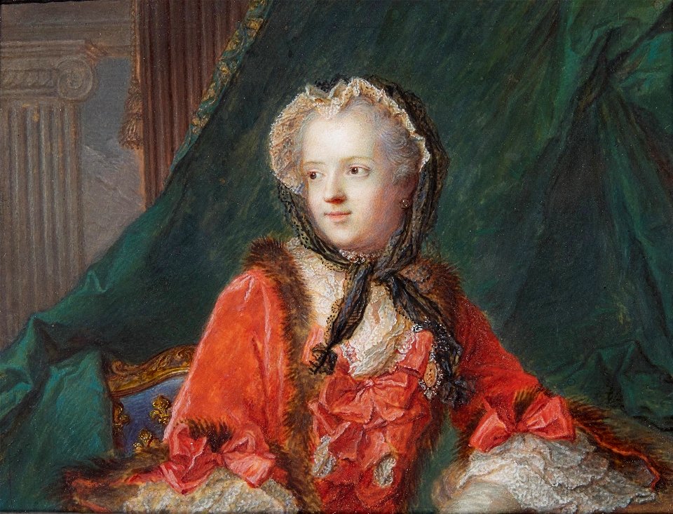 Portrait of Marie Leszczynska, Queen of France