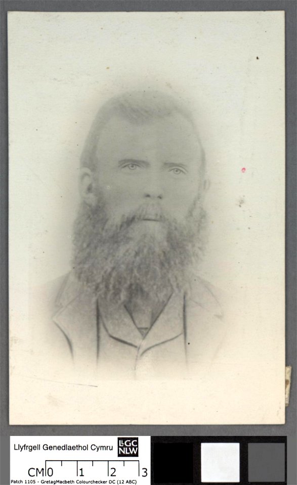 Portrait of Morris Jones (of Bryncelynog, Trawsfynydd) (4670590)
