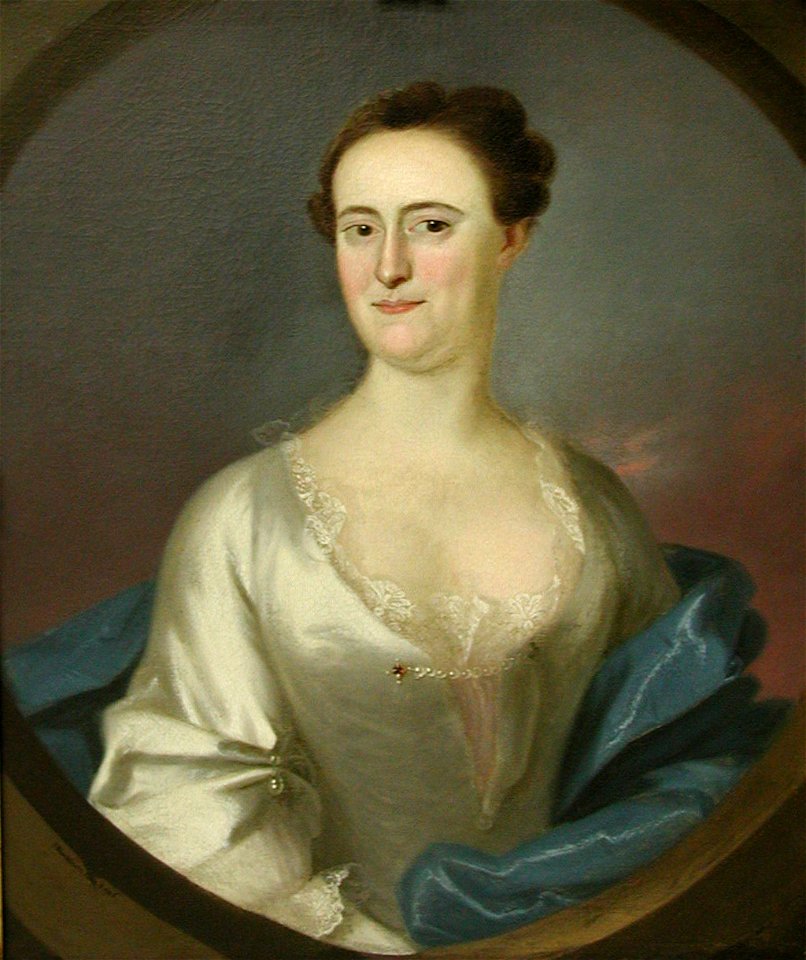 Portrait of Mrs Benjamin Pollard by Joseph Blackburn