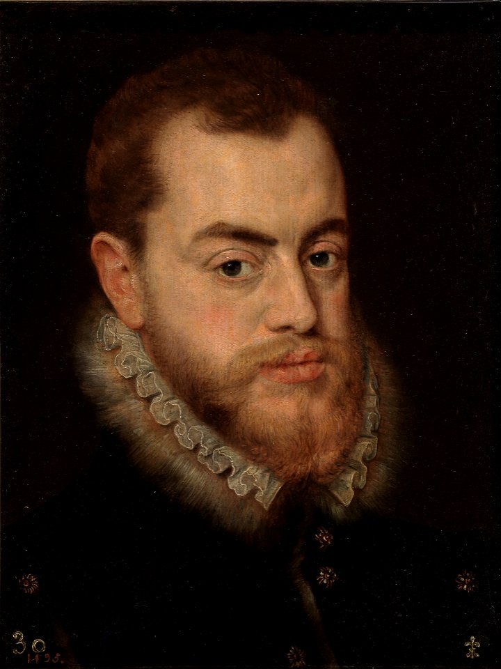 Portrait of Philip II, King of Spain (attributed to Lucas de Heere) - Museo del Prado, Madrid (2)
