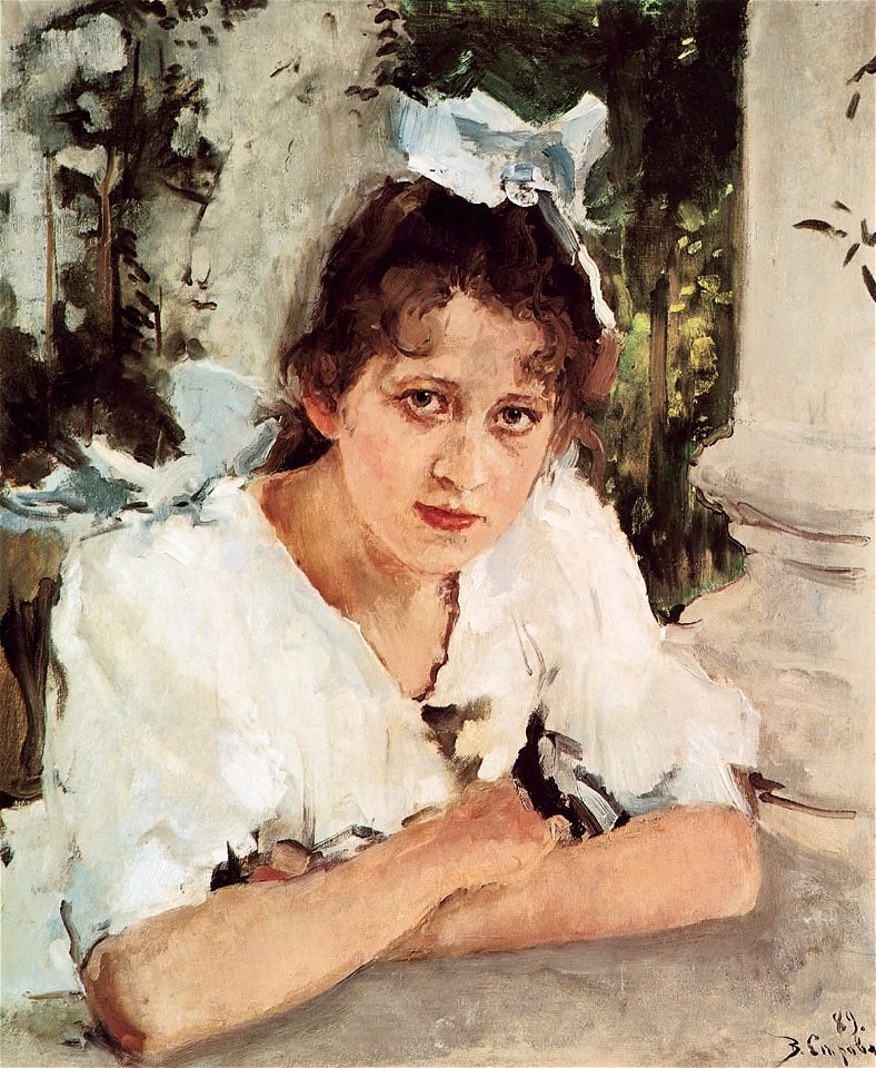 Portrait of Praskovya Mamontova