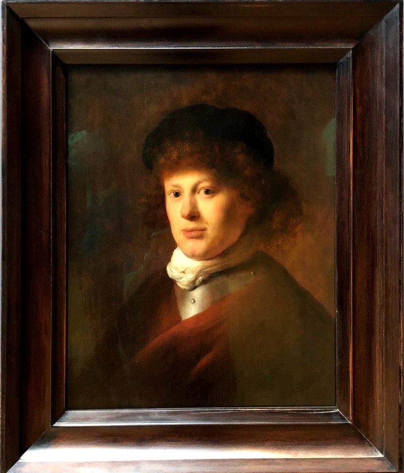 Portrait of Rembrandt van Rijn by Jan Llevens