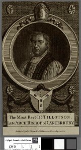 Portrait of Most Revd. Dr. Tillotson (4673986)