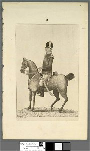 Portrait of Mr. Woodrow of Pembrokeshire Cavalry stationed in Edinburgh 1798 (4671061)