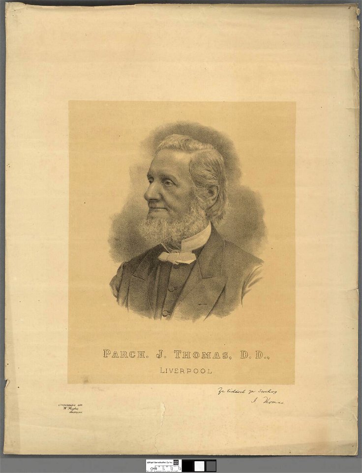 Portrait of Parch. J. Thomas, D.D., Liverpool (4674615)