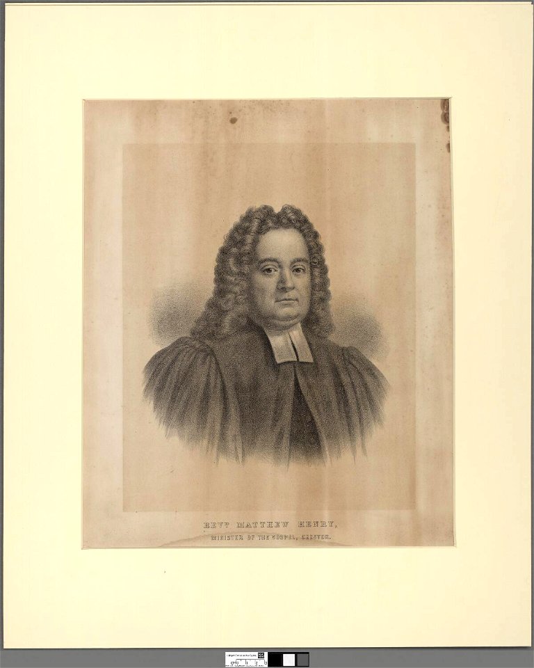 Portrait of Rev. Matthew Henry (4674692)