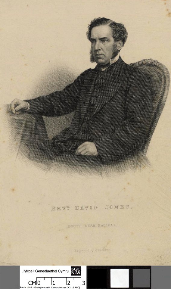 Portrait of Revd. David Jones, Booth, Near Halifax (4673328)