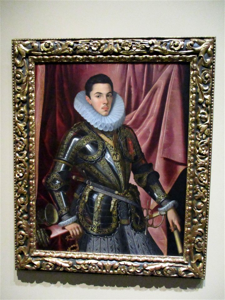 Portrait of Prince Philip Emmanuel of Savoy - Juan Pantoja de la Cruz ( 0973