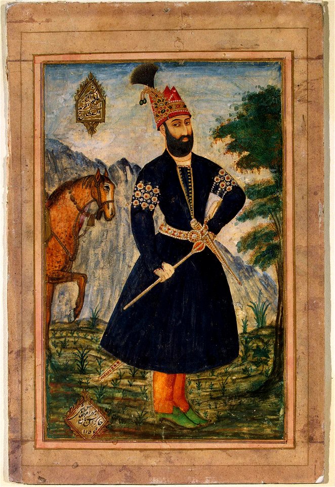 Portrait of Nadir Shah