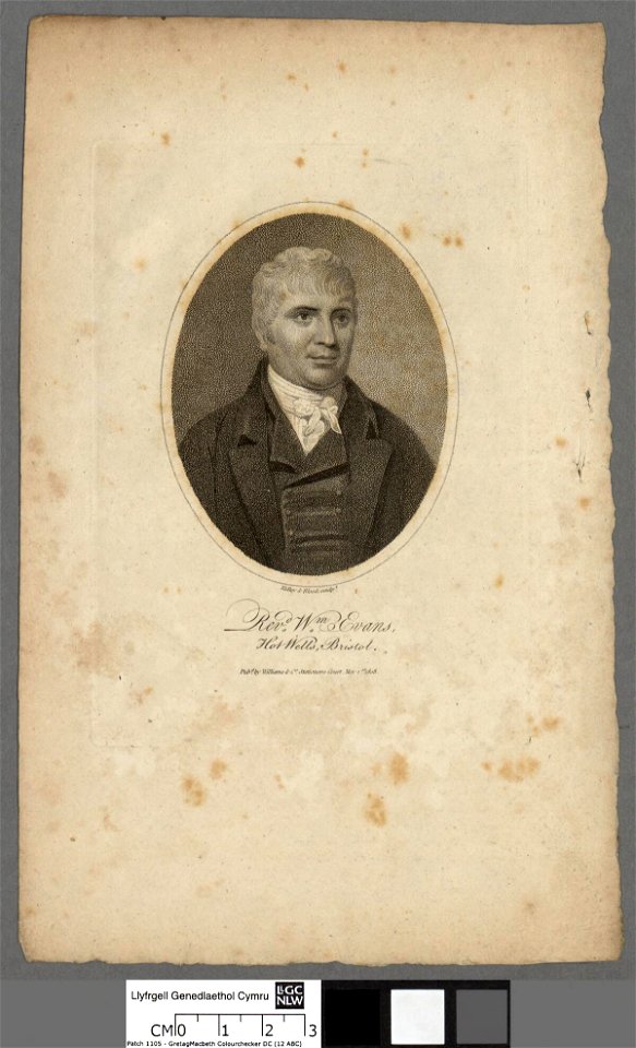 Portrait of Revd. Wm. Evans, Hot Wells, Bristol (4672865)