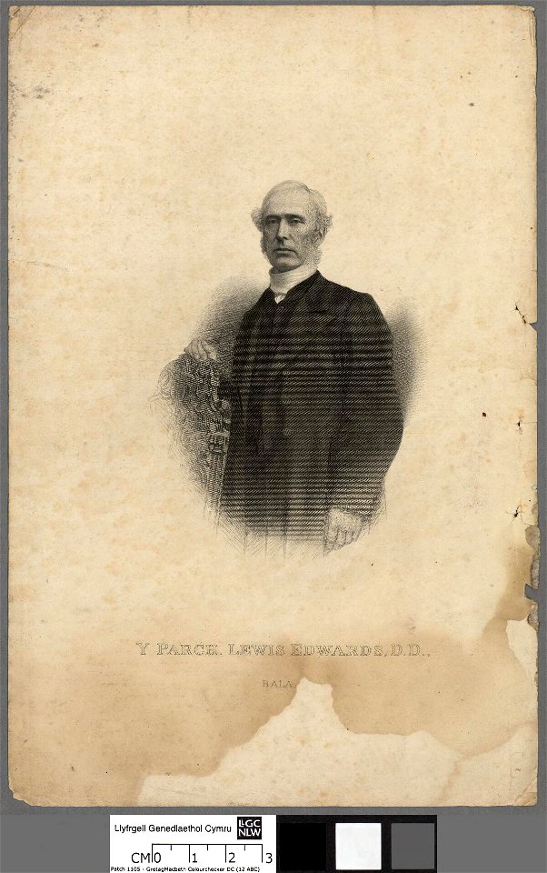 Portrait of Parch. Lewis Edwards, D.D., Bala (4673269)
