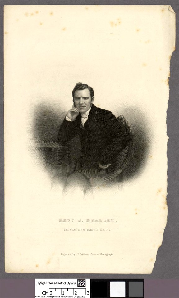 Portrait of Revd. J. Beazley, Sydney, New South Wales (4673204)