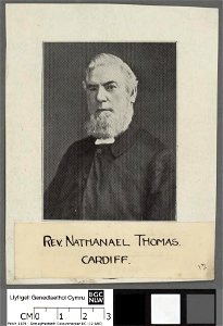 Portrait of Rev. Nathanael Thomas, Cardiff (4669966)