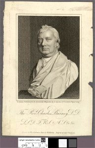 Portrait of Revd. Charles Burney, D.D., L.L.D., F.R.S., A.S. . (4672800)