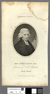 Portrait of Rev. Willm. Love. M.A (4673786)