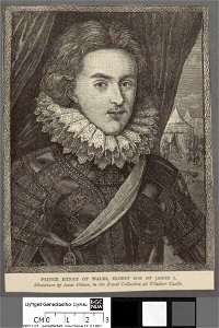 Portrait of Prince Henry of Wales, eldest son of James I (4672581)