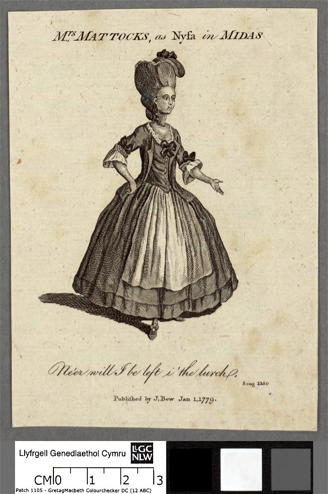 Portrait of Mrs. Mattocks as Nyfa in Midas (4670208)