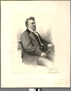 Portrait of Revd. Thomas Price, M.A., Ph.D., Aberdare (4674567)