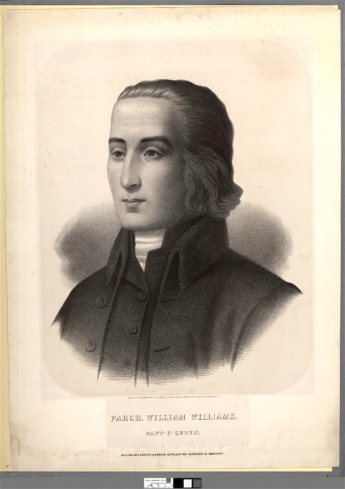 Portrait of Parch. William Williams, Pant-y-Celyn (4674719)