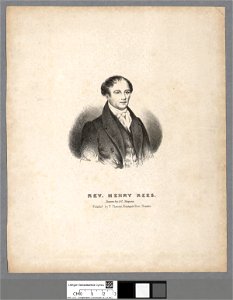 Portrait of Rev. Henry Rees (4671916)