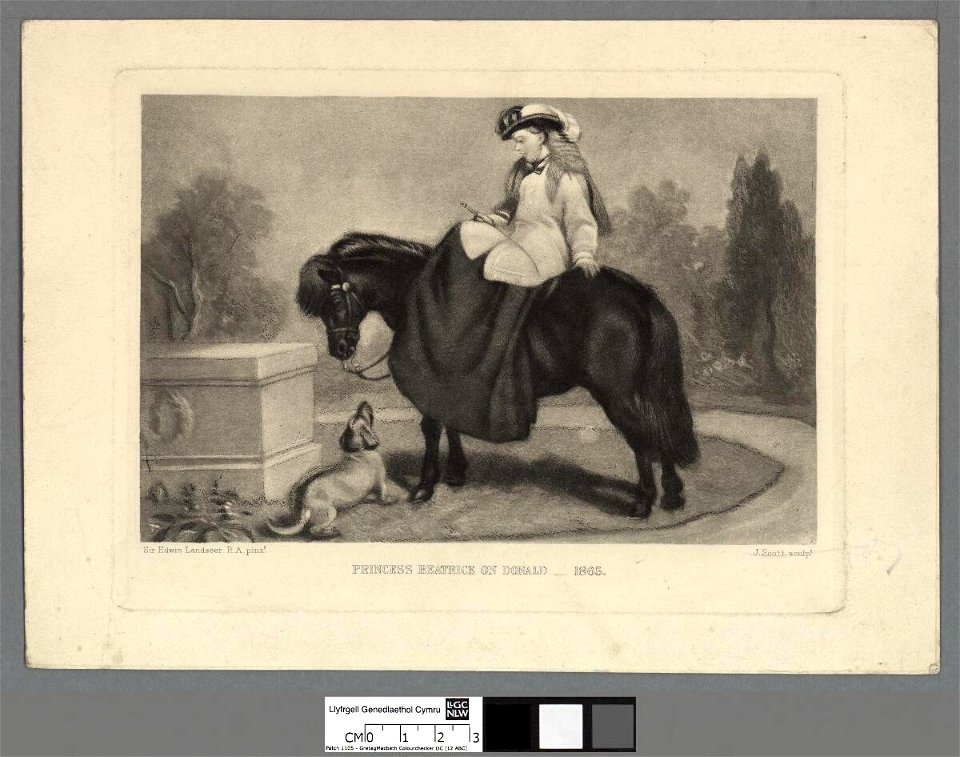 Portrait of Princess Beatrice on Donald 1865 (4671255)