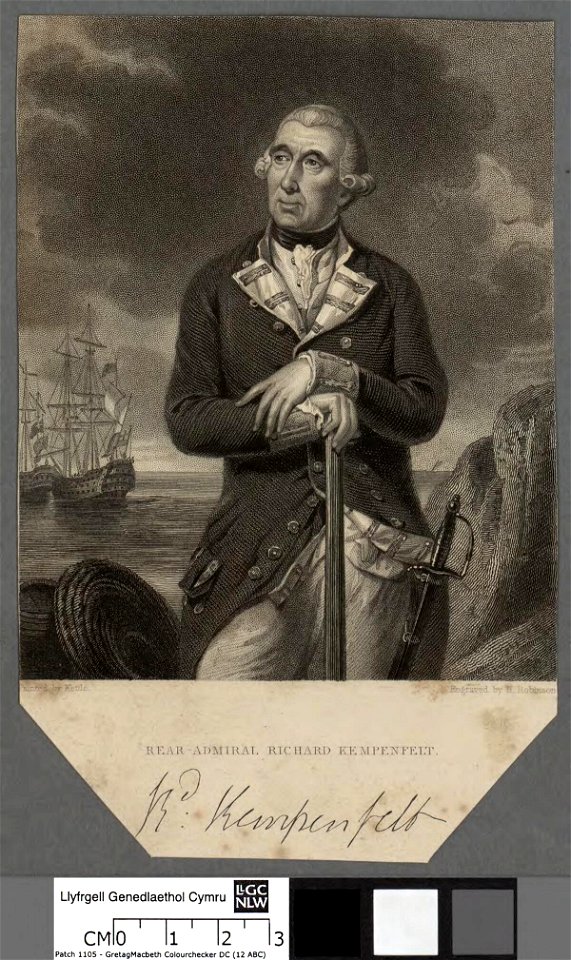 Portrait of Rear-Admiral, Richard Kempenfelt (4673974)