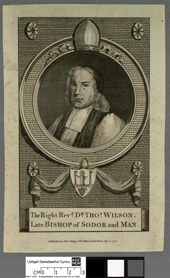 Portrait of Right Revd. Dr. Thos. Wilson (4671048)