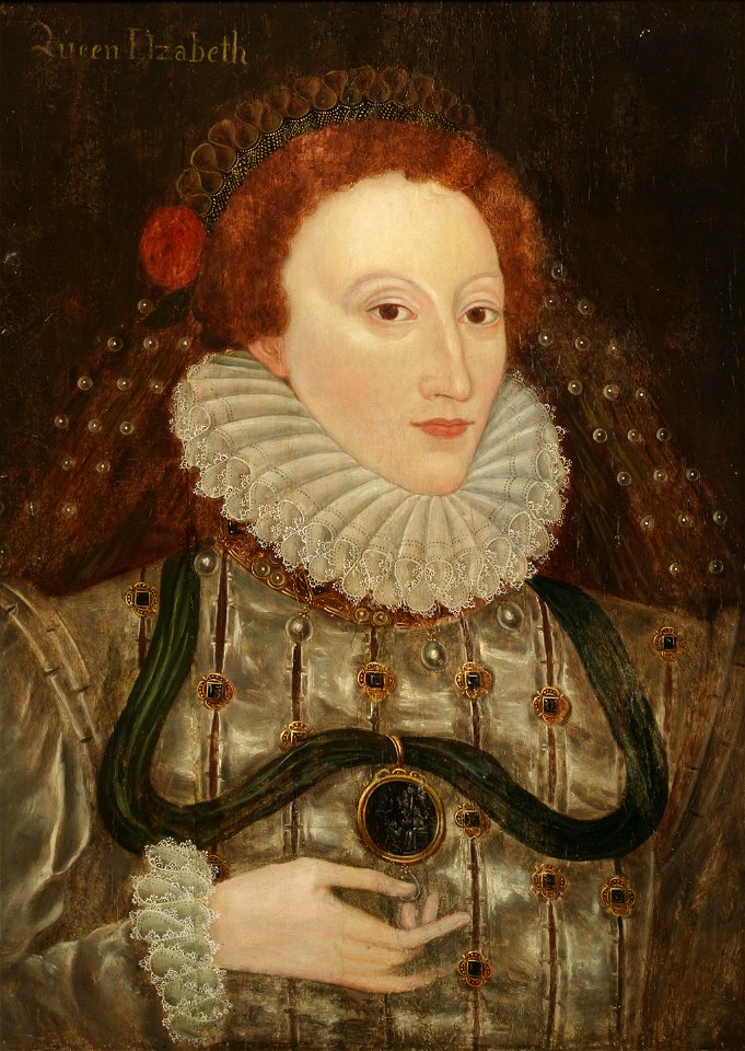Portrait of Queen Elizabeth I of England, by English School, 16th Century