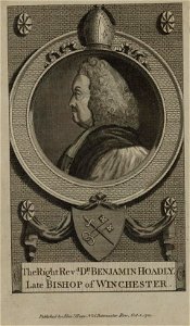Portrait of right Revd. Dr. Benjamin Hoadly, late Bishop of Winchester (4672597) (cropped)2
