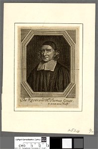 Portrait of Reverend Mr. Thomas Gouge (4672511)
