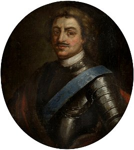 Portrait of Peter I (unknown artist)