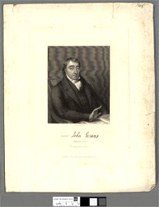 Portrait of Revd. John Evans, Cross-Inn, Carmarthenshire (4670707)