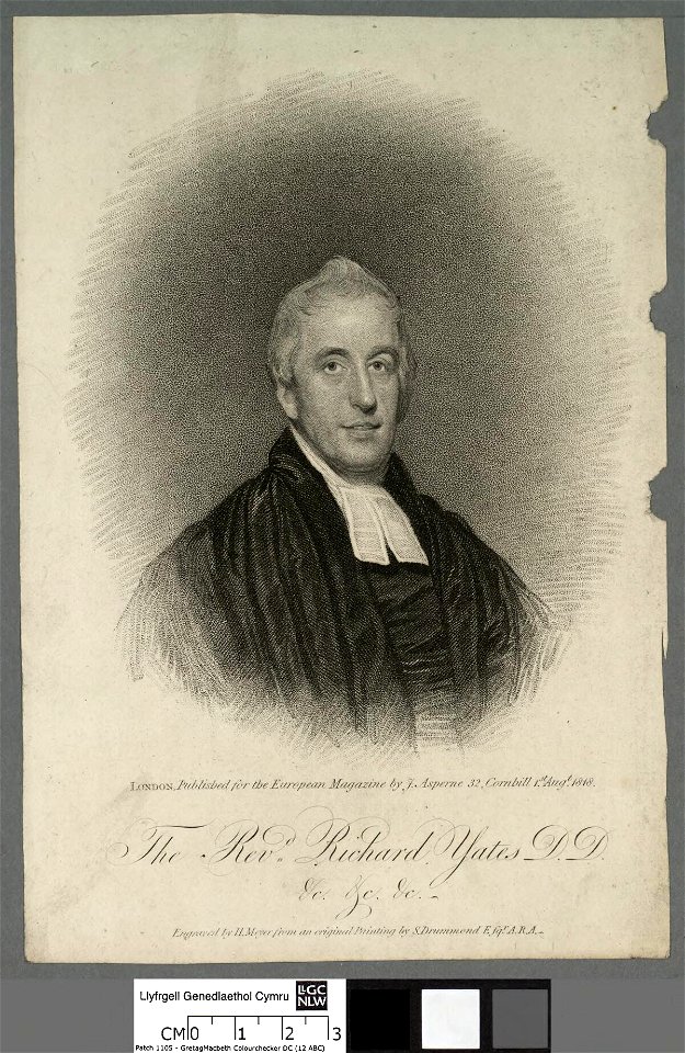 Portrait of Revd. Richard Yates D.D. . . (4671079)