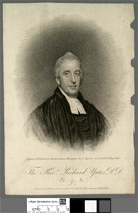 Portrait of Revd. Richard Yates D.D. . . (4671079)