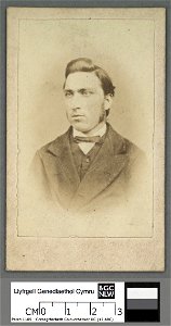 Portrait of Rev. William Roberts, M. C., Garreglefn (4671458)