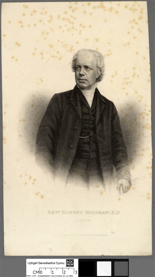 Portrait of Revd. Robert Vaughan, D. D., London (4673493)