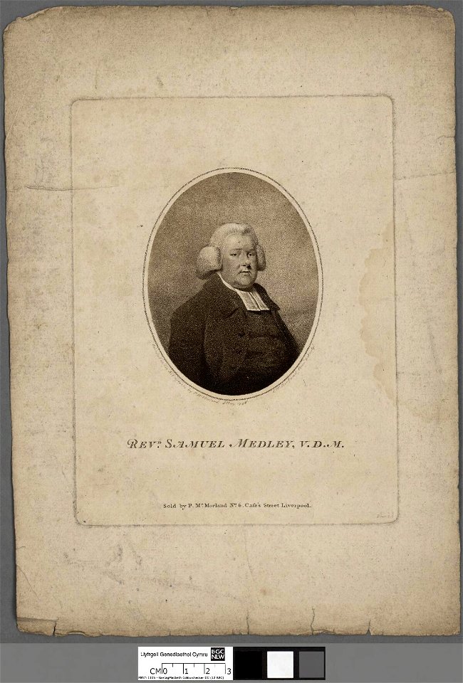Portrait of Revd. Samuel Medley, V.D.M (4671662)