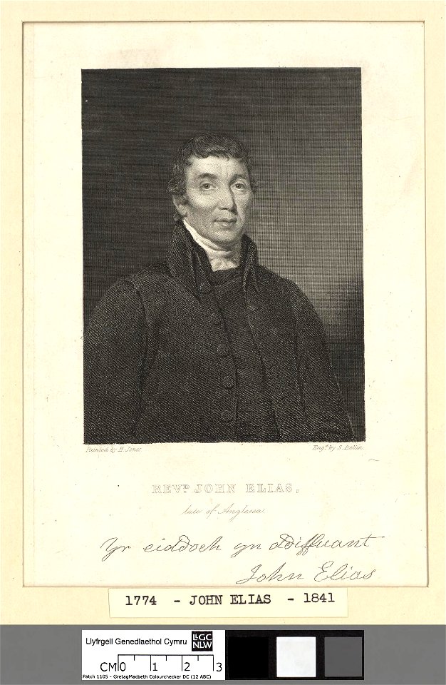 Portrait of Revd. John Elias, late of Anglesea (4670650)