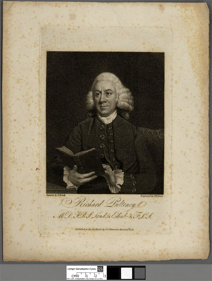 Portrait of Richard Pulteney MD. FRS Lond- & Edinb- & FLS (4671840)