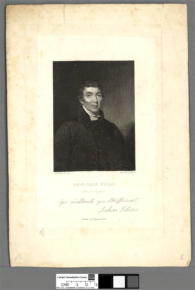 Portrait of Revd. John Elias, late of Anglesea (4670657)