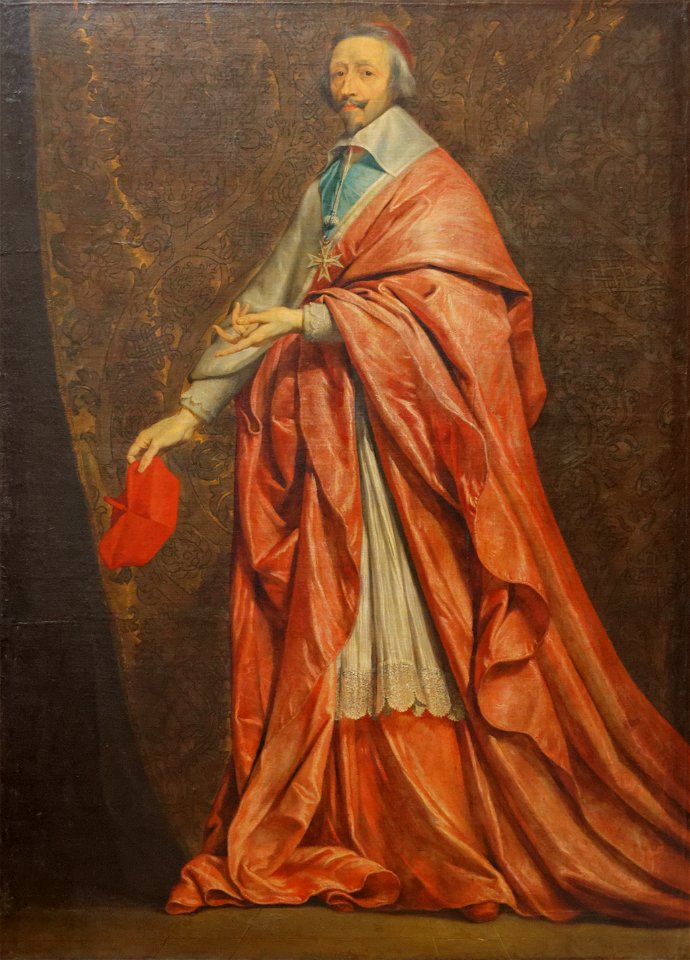 Portrait of Richelieu by Philippe de Champaigne Louvre INV 1136 n03
