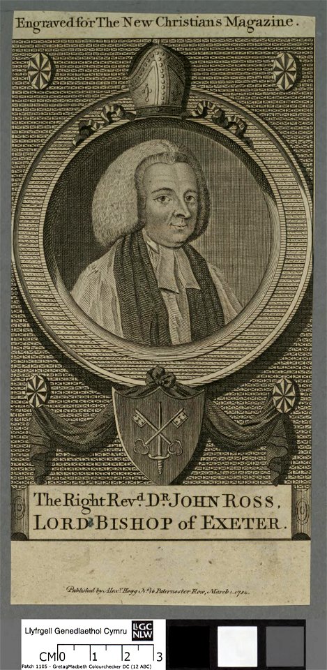 Portrait of Right Revd. Dr. John Ross, Lord Bishop of Exeter (4673830)
