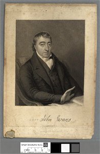 Portrait of Revd. John Evans, Cross-Inn, Carmarthenshire (4670705)