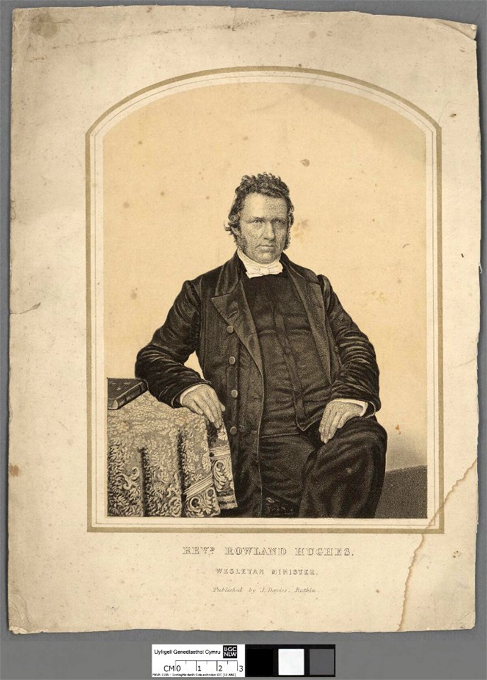 Portrait of Rev. Rowland Hughes, Wesleyan Minister (4670927)