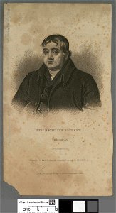 Portrait of Revd. Ebenezer Richard, Tregaron. Cardiganshire (4673007)