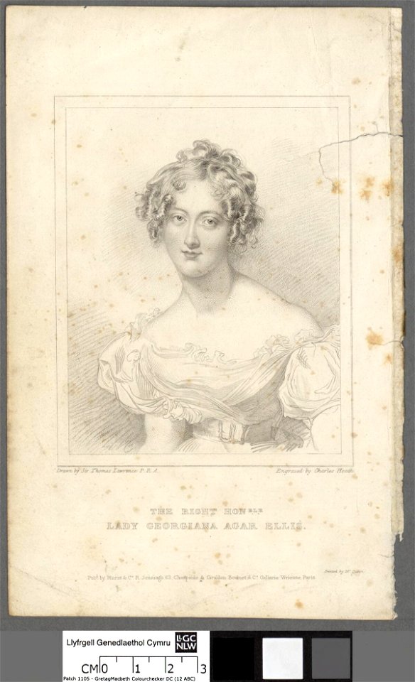 Portrait of Right Honble. Lady Georgiana Agar Ellis (4673278)