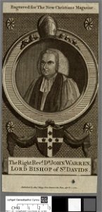 Portrait of Right Revd. Dr. John Warren, Lord Bishop of St. Davids (4673871)