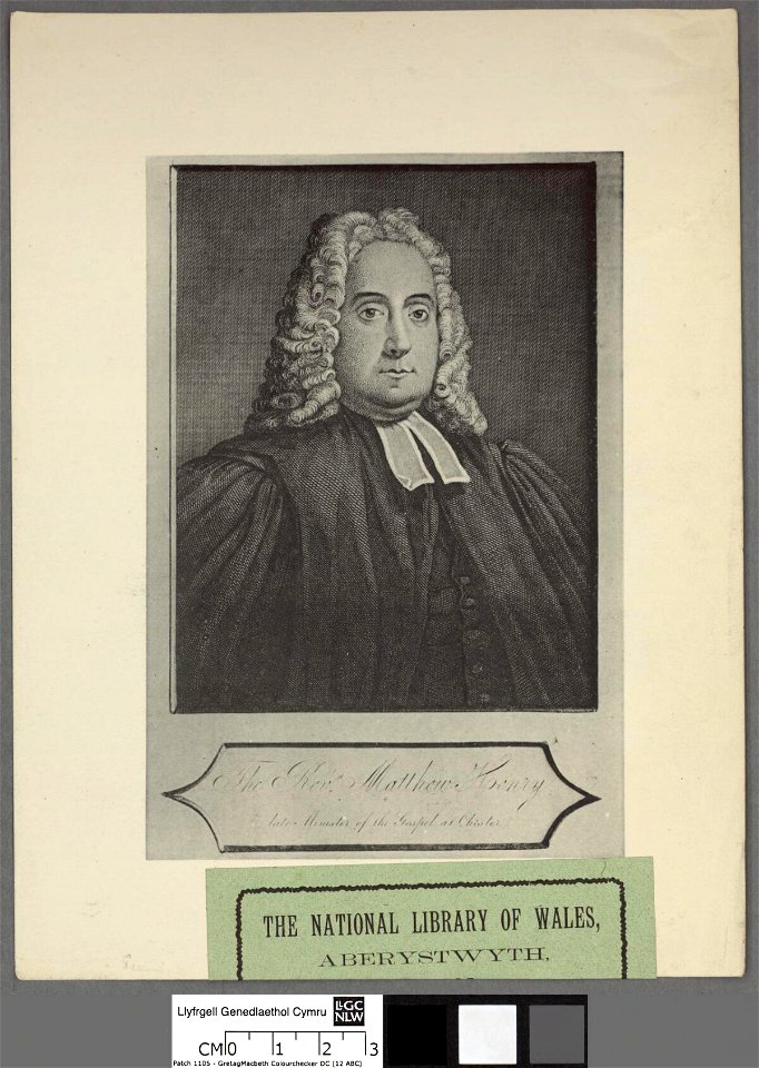 Portrait of Revd. Matthew Henry late minister of the gospel at Chester (4672583)